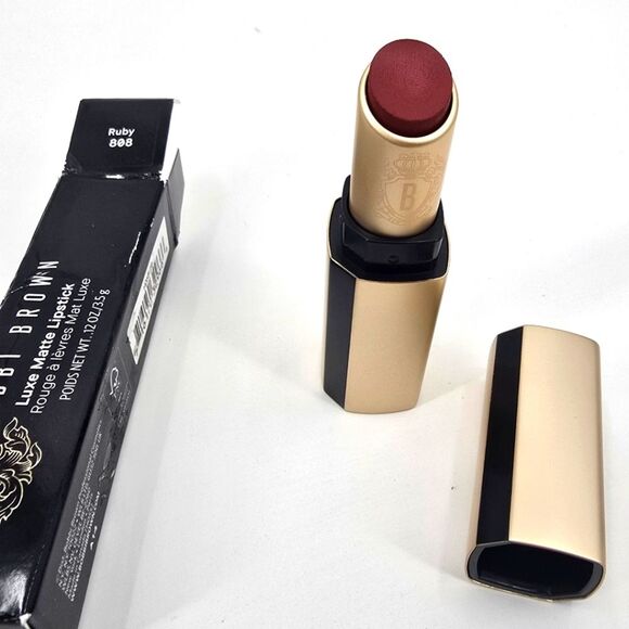 Ruby 808 Bobbi Brown Luxe Matte Lipstick - Picture 1 of 4